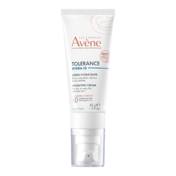 Crema hidratanta ten uscat, Tolerance Hydra 10, 40 ml, Avene
