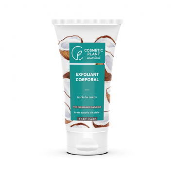 Exfoliant pentru corp cu nuca de cocos, 150ml, Cosmetic Plant Exfoliant pentru corp cu nuca de cocos, 150ml, Cosmetic Plant