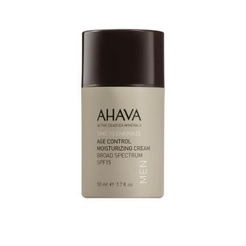 Crema hidratanta cu SPF 15 Men Age Control, 50 ml, Ahava