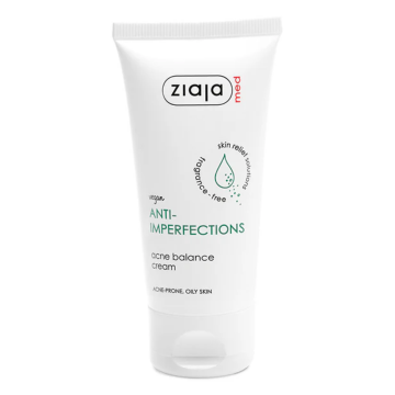 Crema anti-imperfectiuni pentru ten gras sau mixt Med, 50 ml, Ziaja
