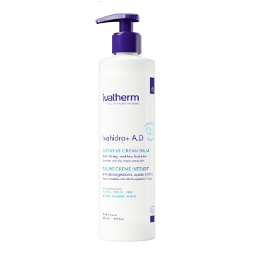 Crema balsam intens emolienta Ivahidra+, 400 ml, Ivatherm