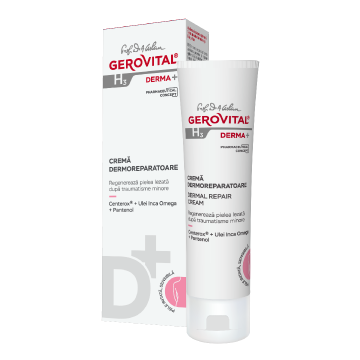 Crema dermoreparatoare H3 Derma+, 50 ml, Gerovital