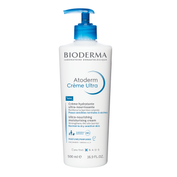 Crema hidratanta parfumata Atoderm Ultra, 500 ml, Bioderma