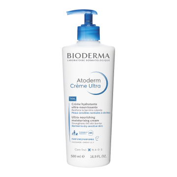 Crema hidratanta parfumata pentru fata si corp Atoderm Ultra, 500 ml, Bioderma