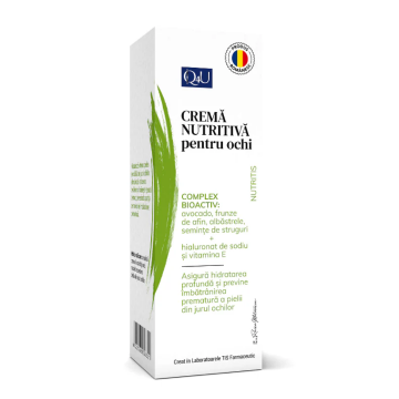 Crema nutritiva pentru ochi Nutritis Q4U, 20 ml, Tis Farmaceutic