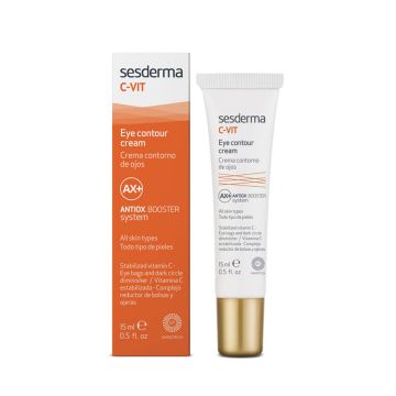 Crema pentru conturul ochilor C-Vit, 15 ml, Sesderma