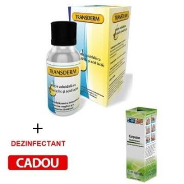 Transderm solutie coloidala pentru indepartarea negilor si bataturilor x 10 g