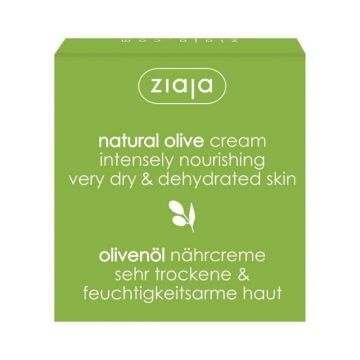 ZIAJA Natural Olive- Crema ultranutritiva 40+, 50 ml