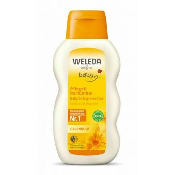 BABY Ulei de corp cu galbenele, 200ml, Weleda