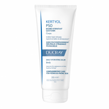 Balsam hidratant pentru piele cu scoame uscate si ingrosate Kertyol PSO, 200 ml, Ducray