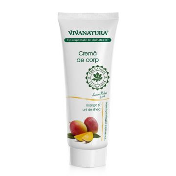 Crema de corp cu mango si unt de shea 250 ml - Leonard Radutz Formula - VivaNatura