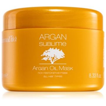 FarmaVita Argan Sublime masca de par cu efect de regenerare si hidratare