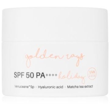Nacomi Next Level Golden Rays cremă de zi anti-îmbătrânire SPF 50