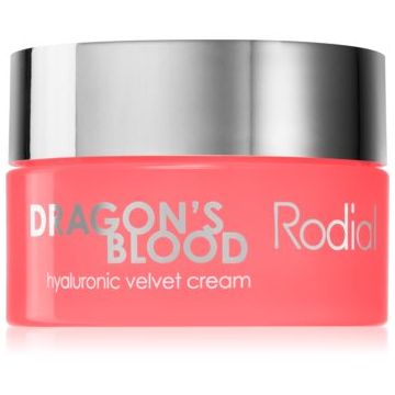 Rodial Dragon's Blood Hyaluronic Velvet Cream crema de fata hidratanta cu acid hialuronic
