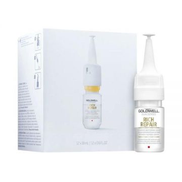 Ser Intensiv Regenerant - Goldwell Dualsenses Rich Repair Intensive Conditioning Serum, 12 x 18 ml