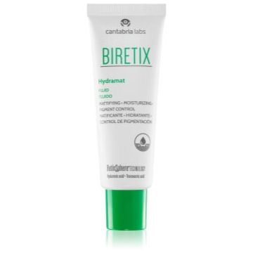 Biretix Care Hydramat fluid cu o consistenta usoara pentru ten gras
