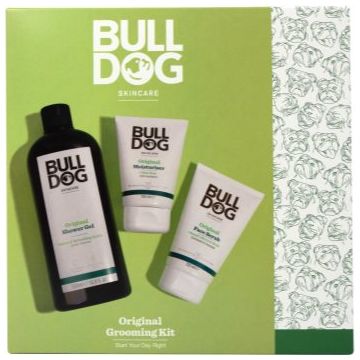 Bulldog Original Grooming Kit set cadou corp si fata
