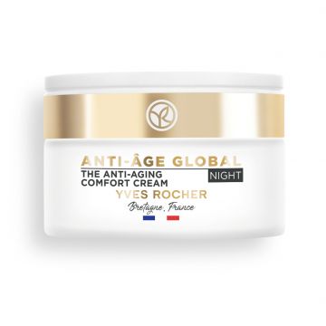 Crema de noapte pentru regenerarea si confortul tenului, 50ml, Yves Rocher
