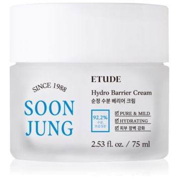 ETUDE SoonJung Hydro Barrier Cream crema intens hidratanta si calmanta pentru piele sensibila si iritabila
