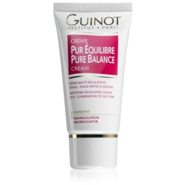 Guinot Pure Balance crema de standardizare pentru ten gras pentru a improspata porii si pielea cu aspect obosit Guinot Pure Balance crema de standardizare pentru ten gras pentru a improspata porii si pielea cu aspect obosit