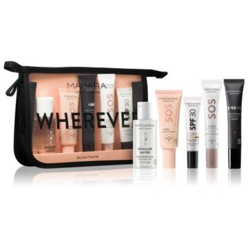 MÁDARA WHEREVER Travel Set 5-In-1 Seturi pentru voiaj pentru o piele perfecta