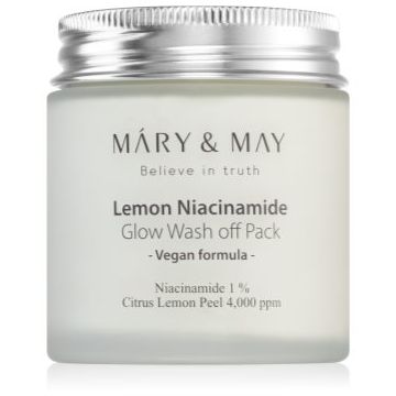 MARY & MAY Lemon Niacinamid masca de hidratare si luminozitate