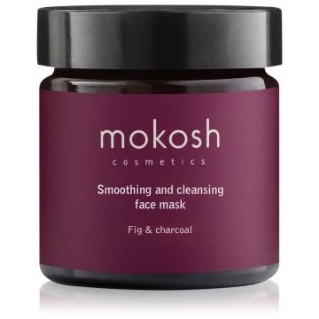 Mokosh Fig & Charcoal masca de fata pentru curatare cu efect de netezire