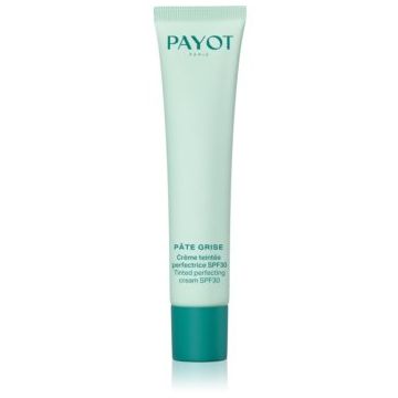 Payot Pâte Grise Crème Teintée Perfectrice SPF30 Tonifiere unificatoare de îngrijire corectivă împotriva imperfecțiunilor pielii și urme de acnee SPF 30