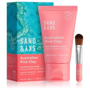 Sand & Sky Australian Pink Clay Porefining Face Mask mască detoxifiantă pentru pori dilatati