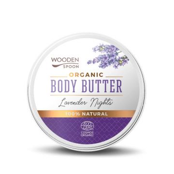 Unt de corp lavender night ecologic 100ml Wooden Spoon