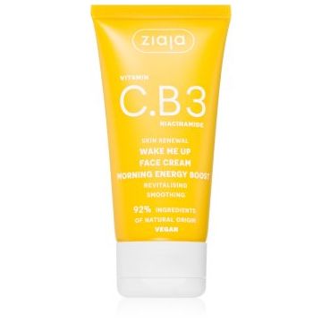 Ziaja Vitamin C.B3 Niacinamide crema de zi energizanta pentru revigorare rapida