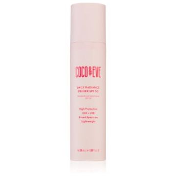Coco & Eve Daily Radiance Primer SPF 50 fluid protecție pentru o piele mai luminoasa Coco & Eve Daily Radiance Primer SPF 50 fluid protecție pentru o piele mai luminoasa