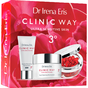Set Crema de zi + noapte + capsule 3°, Dr. Irena Eris Clinic Way