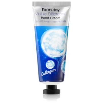 Farmstay Visible Difference crema de maini cu colagen