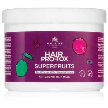 Kallos Hair Pro-Tox Superfruits masca pentru regenerare pentru par obosit fara stralucire