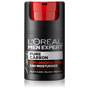 L’Oréal Paris Men Expert Pure Carbon crema de zi hidratanta impotriva imperfectiunilor pielii
