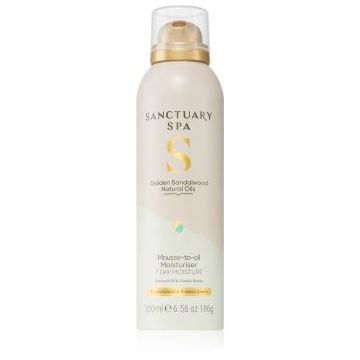 Sanctuary Spa Golden Sandalwood spumă hidratantă cu efect de nutritiv