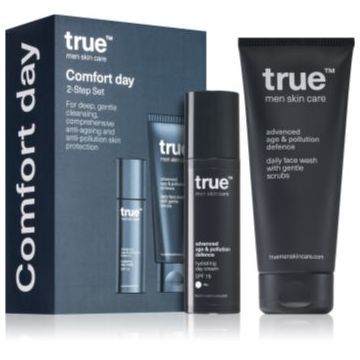 true men skin care Comfort Day set pentru îngrijirea pielii pentru barbati