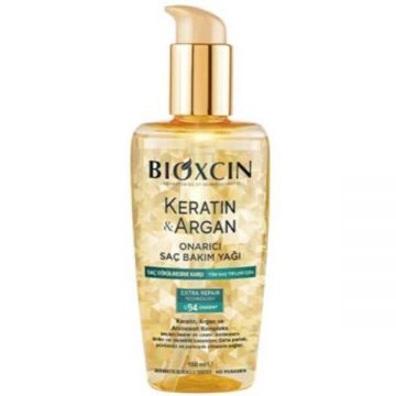 Ulei reparator de ingrijire a parului cu Keratina si Argan Bioxcin 150 ml