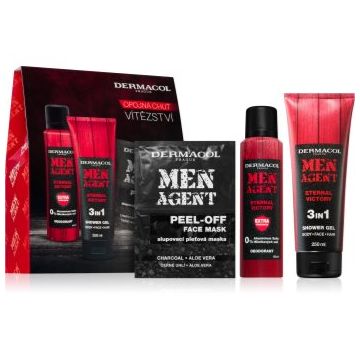 Dermacol Men Agent Eternal Victory set cadou pentru corp pentru bărbați