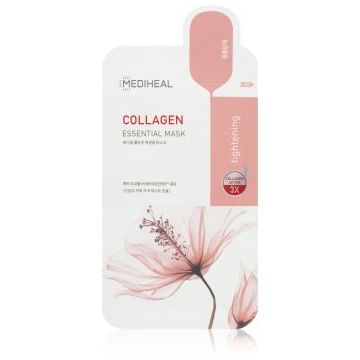 MEDIHEAL Essential Mask Collagen mască textilă hidratantă cu colagen