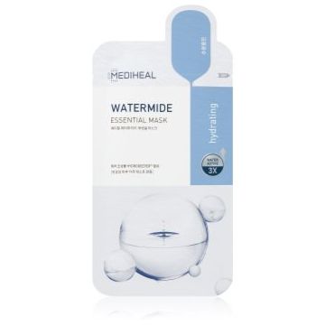 MEDIHEAL Essential Mask Watermide mască textilă hidratantă pentru o piele mai luminoasa