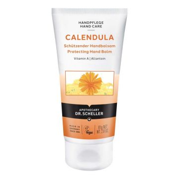 Crema-balsam de maini protectoare cu extract galbenele,  Dr. Scheller, 75 ml