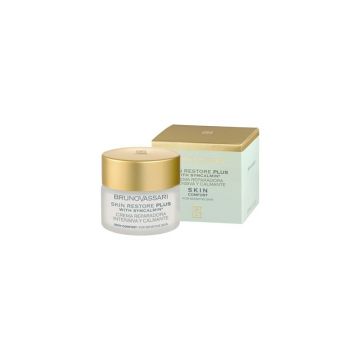 Crema Calmanta si Intens Reparatoare pentru Ten Sensibil Bruno Vassari Skin Restore Plus50ml