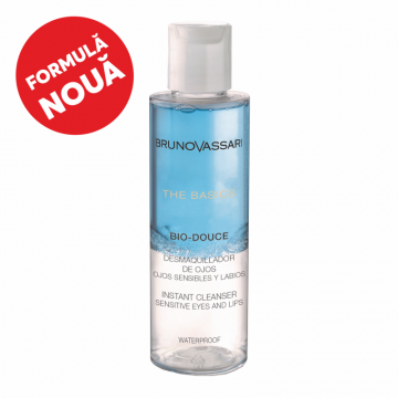 Demachiant Bifazic pentru Ochi si Buze Bruno Vassari Bio-Douce 150ml