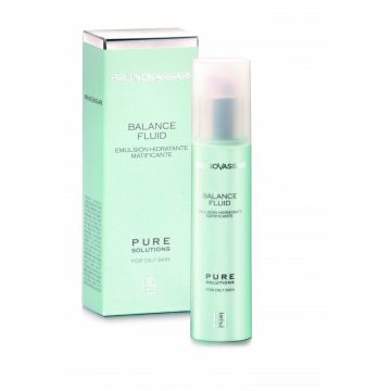Emulsie Matifianta si Hidratanta pentru Ten Gras/Uleios Bruno Vassari Balance Fluid Pure Solution 50ml