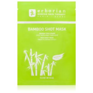 Erborian Bamboo mască textilă nutritivă cu efect de hidratare Erborian Bamboo mască textilă nutritivă cu efect de hidratare