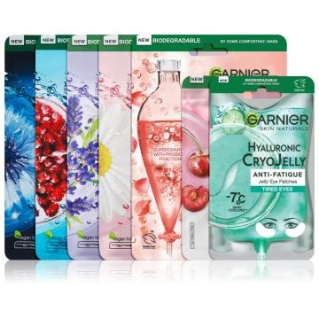 Garnier Skin Naturals set de măști textile