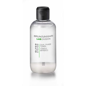 Lotiune tonica cu acid glicolic Bruno Vassari Dual Phase Toner 200ml