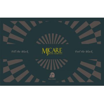 Masca de fata neagra cu carbune Mjcare, 25g, Mijin